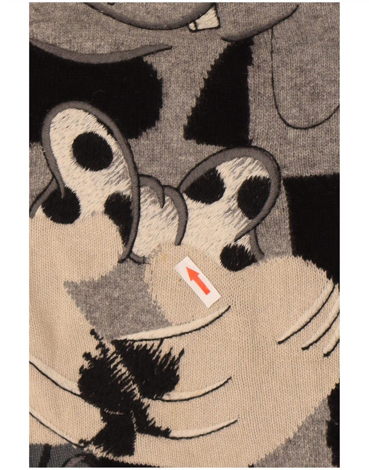 Iceberg Dame Looney Tunes rullehals sweater IT 46 Stor sort uld