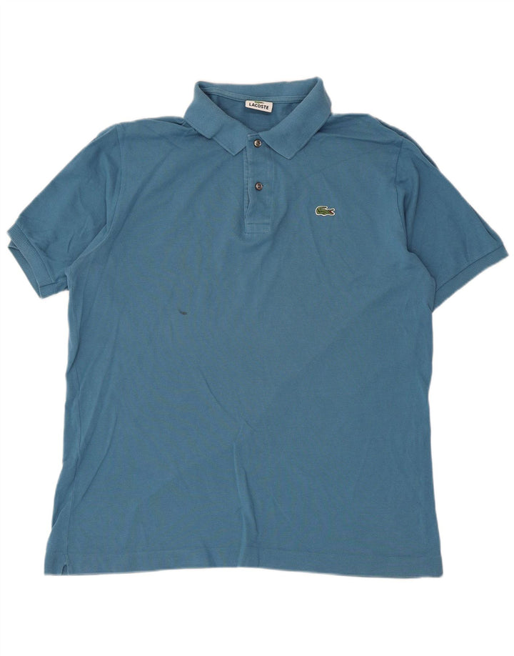 Lacoste herre poloskjorte str. 6 XL Blå bomuld