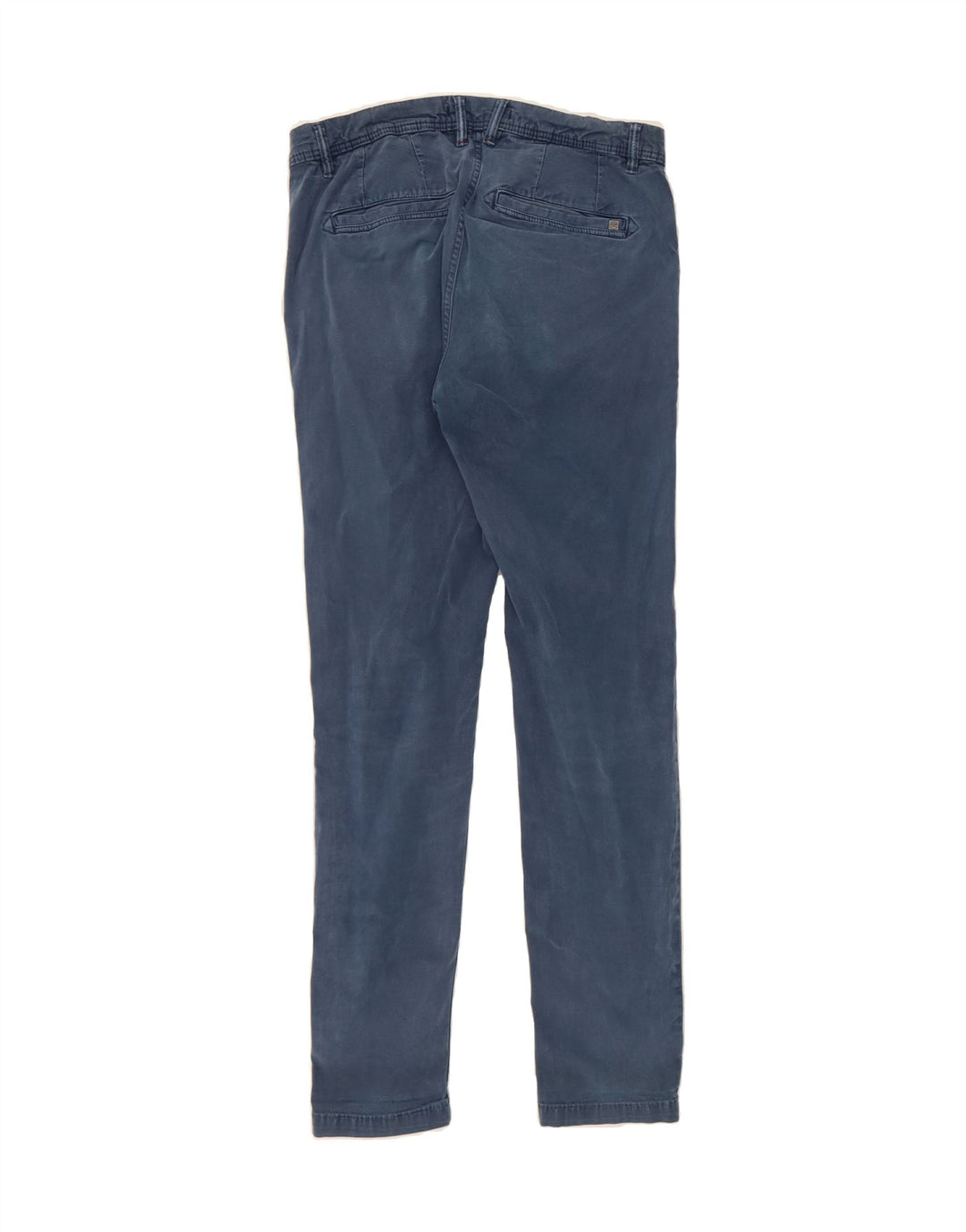 ZARA Mens Slim Chino Trousers EU 40 Medium W31 L30 Blue Vintage Zara and Second-Hand Zara from Messina Hembry 