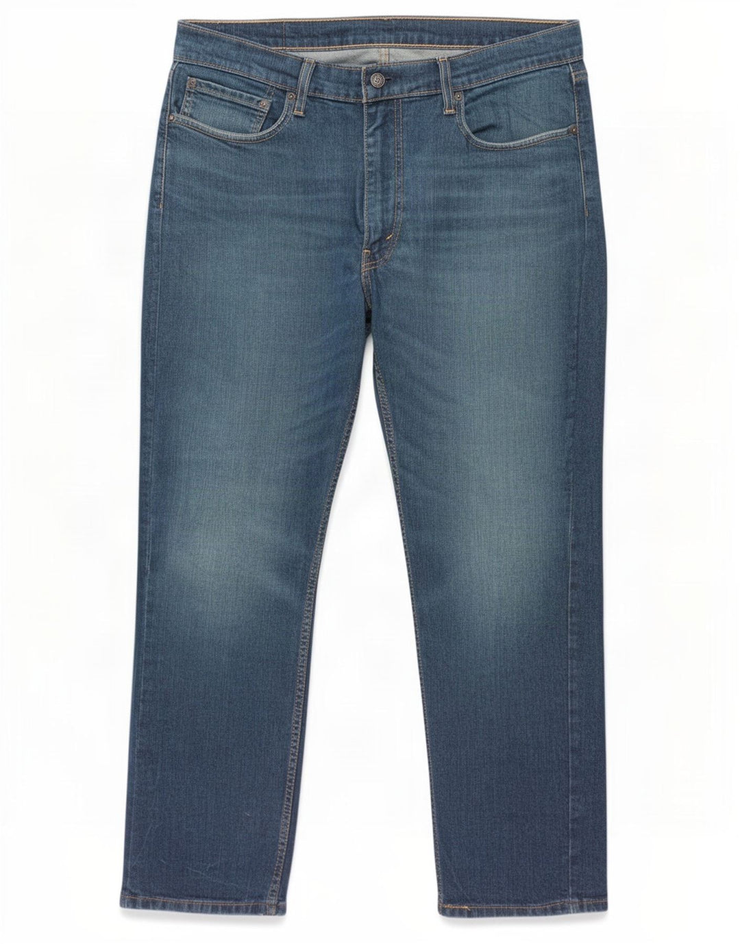 Levi's Herre 514 lige jeans W36 L30 Blå