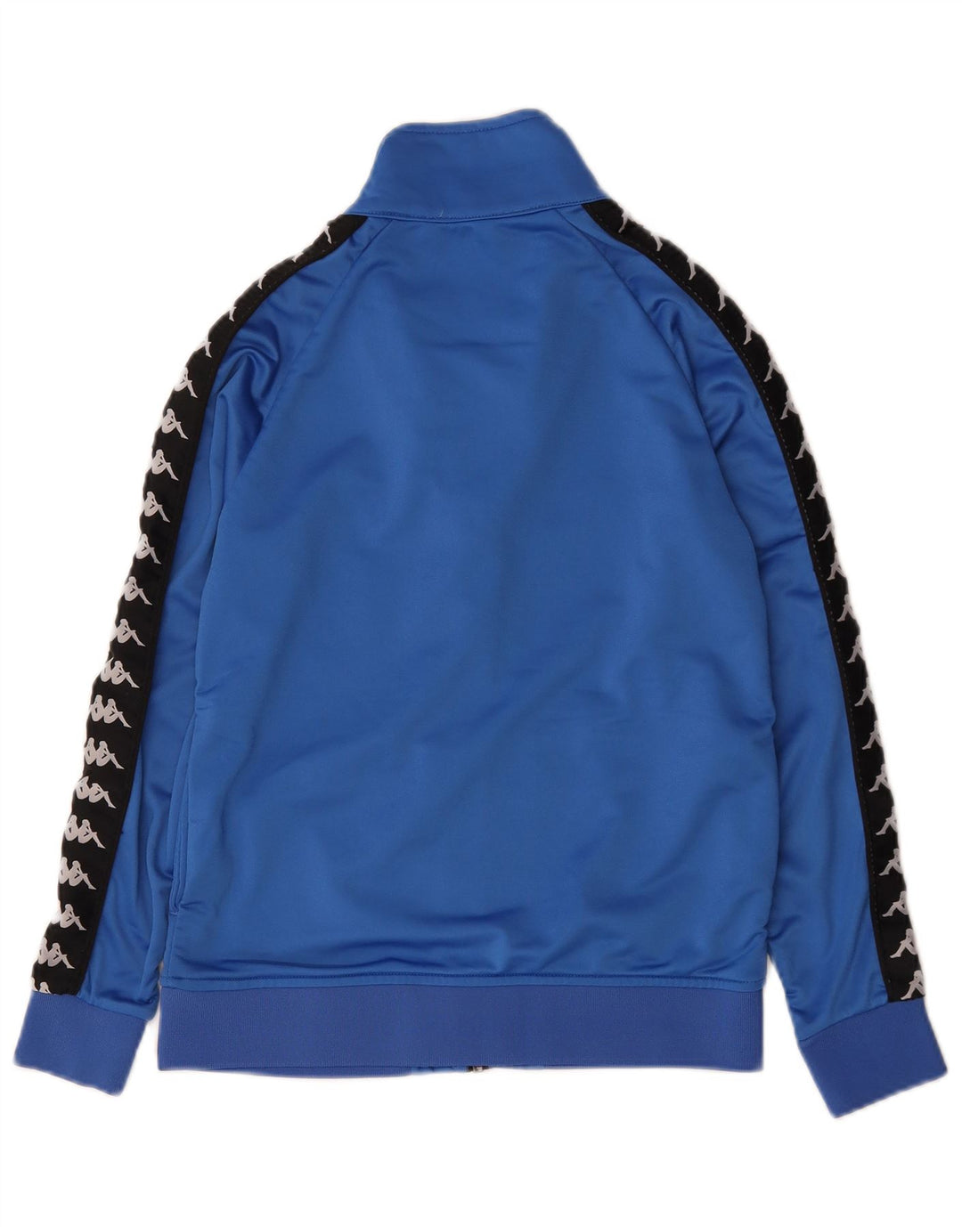 Kappa Grafisk træningsdragt topjakke til kvinder UK 12 Medium Blue Colourblock