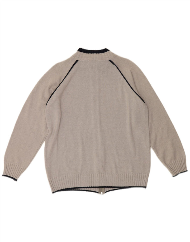 Ellesse Herre Cardigan Sweater XL Grå Bomuld