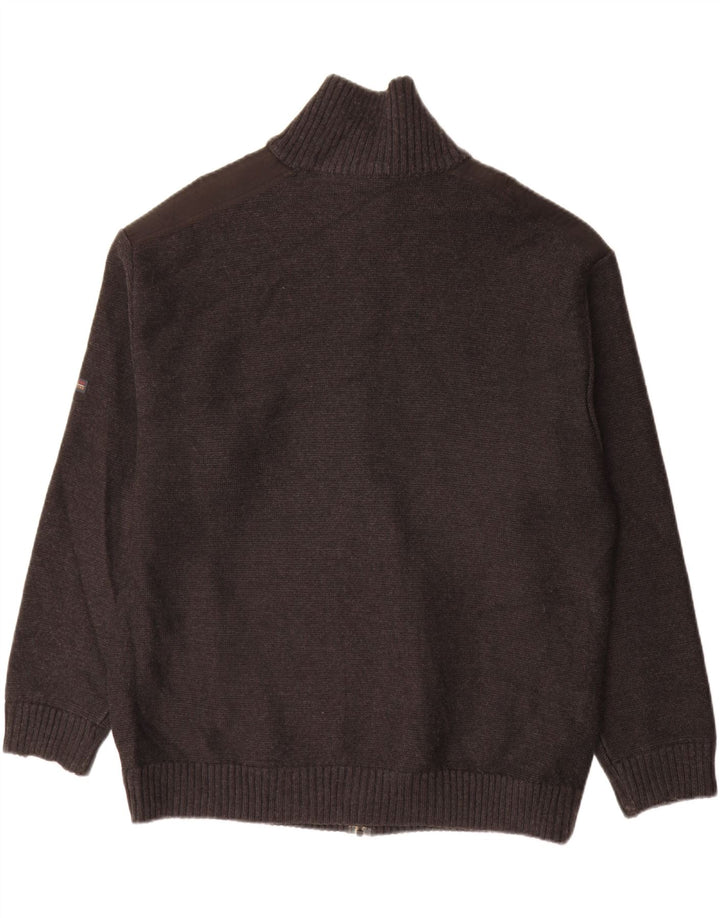 Sail Exp Herre Cardigan Sweater IT 58 2XL Grå Uld