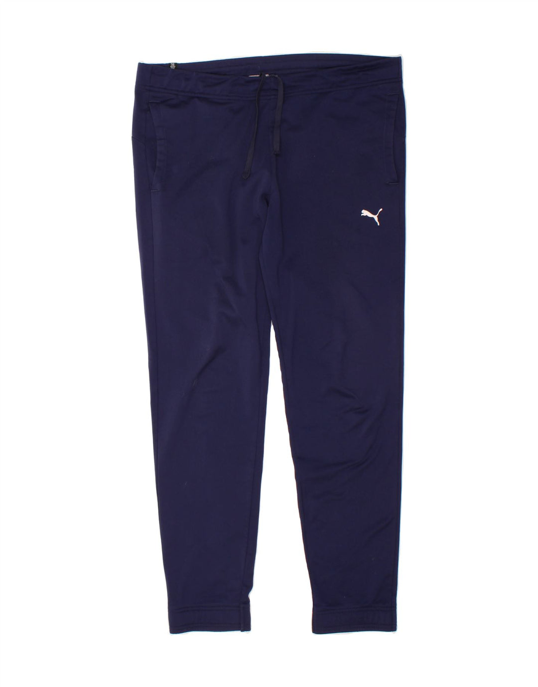 PUMA Mens Tracksuit Trousers Medium Navy Blue Vintage Puma and Second-Hand Puma from Messina Hembry 