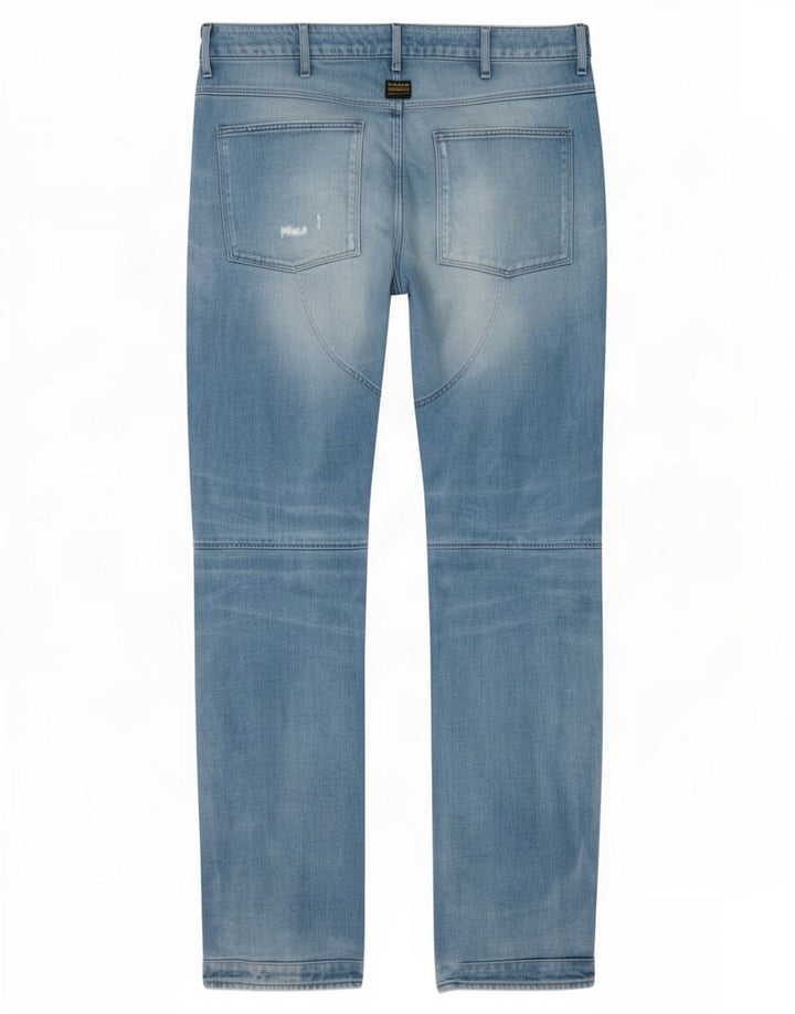 G-Star Herre Distressed Slim Jeans W34 L36 Blå Bomuld