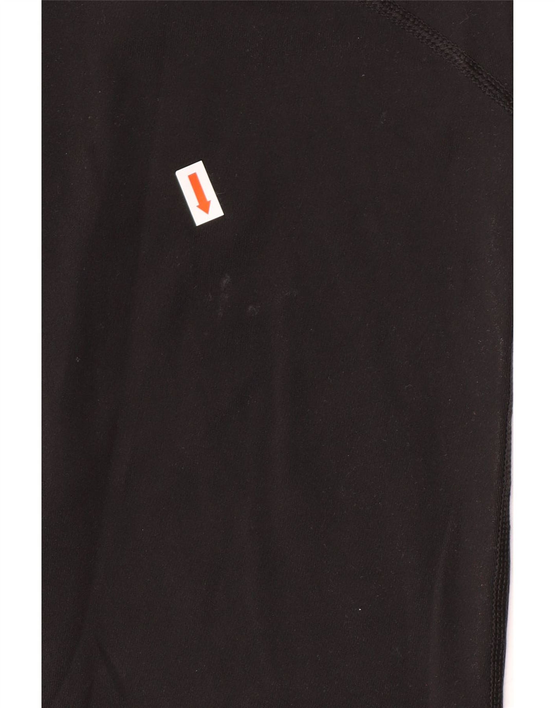 NIKE Dame Dri Fit Capri Leggings UK 14 Stor sort polyester