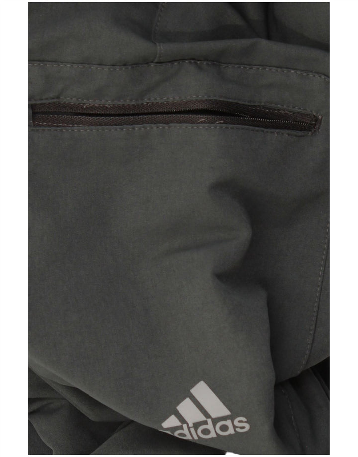 ADIDAS Herre Clima 365 Lige Windbreaker Bukser W36 L34 Grå