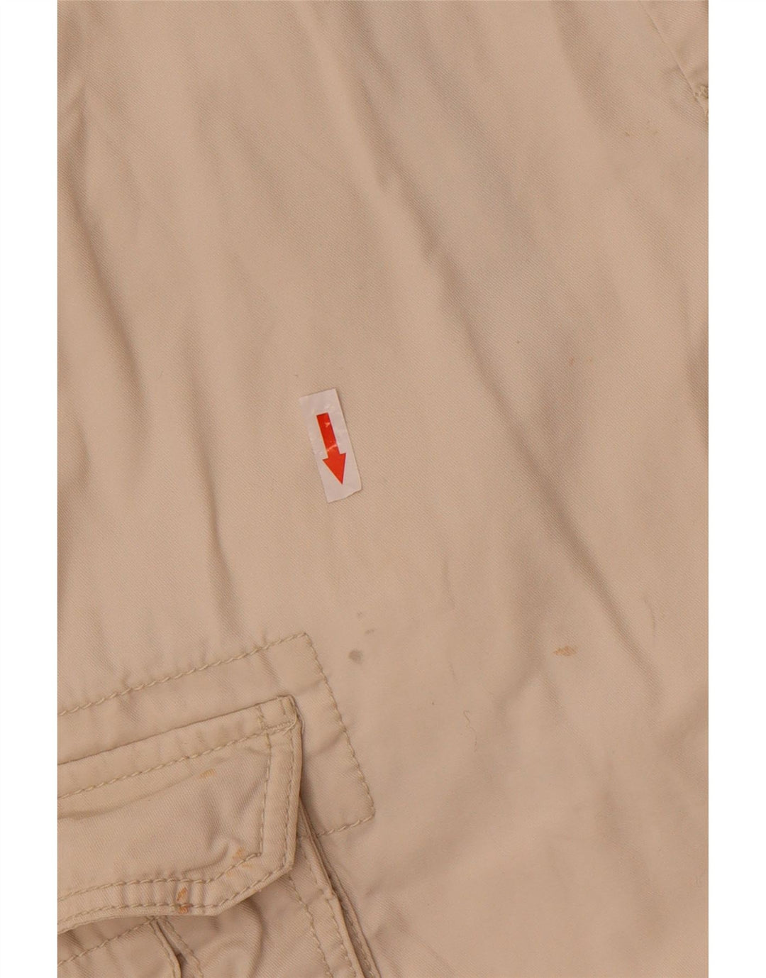 Tommy Hilfiger Herre Cargo Shorts W32 Medium Beige Bomuld