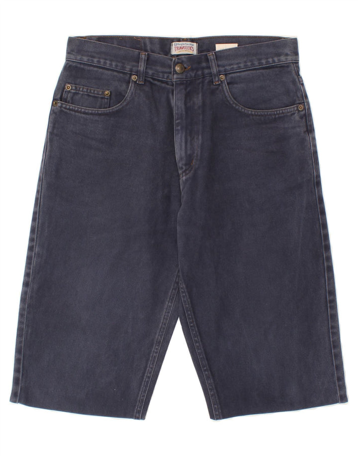 SERGIO TACCHINI Womens Straight Jeans W32 L30 Navy Blue Cotton Vintage Sergio Tacchini and Second-Hand Sergio Tacchini from Messina Hembry 