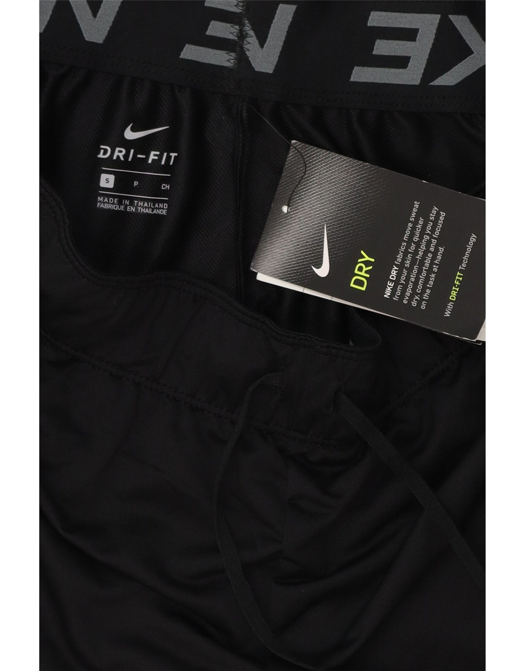 Nike Herre Dri Fit Sportshorts Små sorte polyester