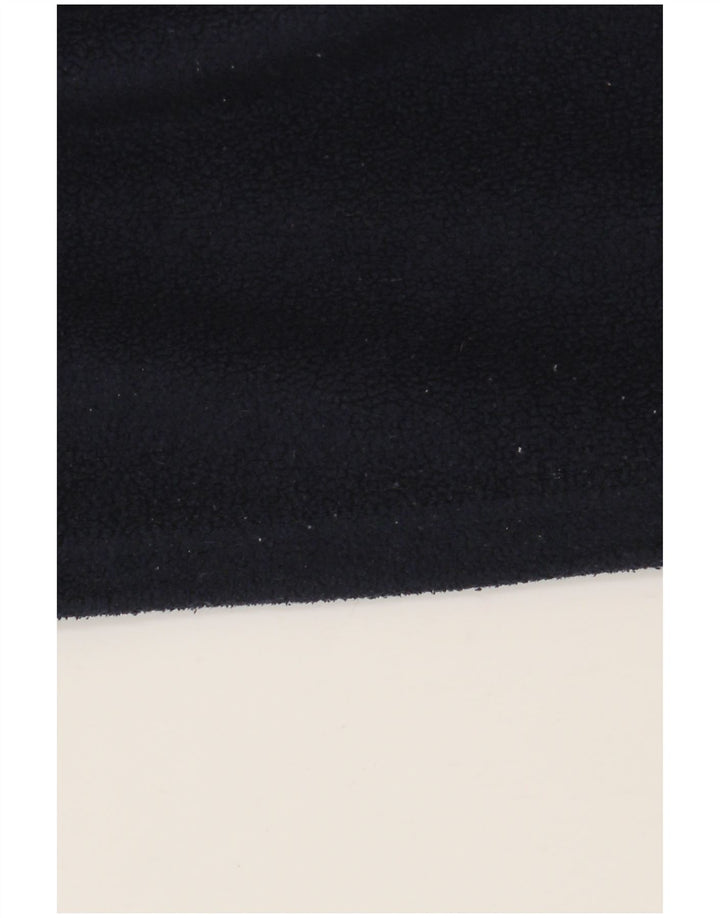 Kappa Herre lynlås hals Fleece Jumper Medium Navy Blue Polyester Sports