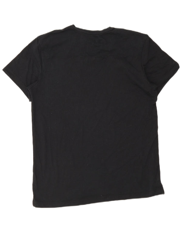 Adidas Herre T-Shirt Top XL Sort Bomuld
