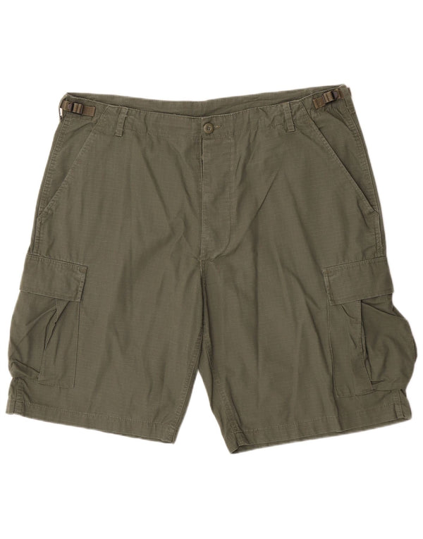 Mil-Tec Herre Cargo Shorts 2XL W42 Khaki Bomuld