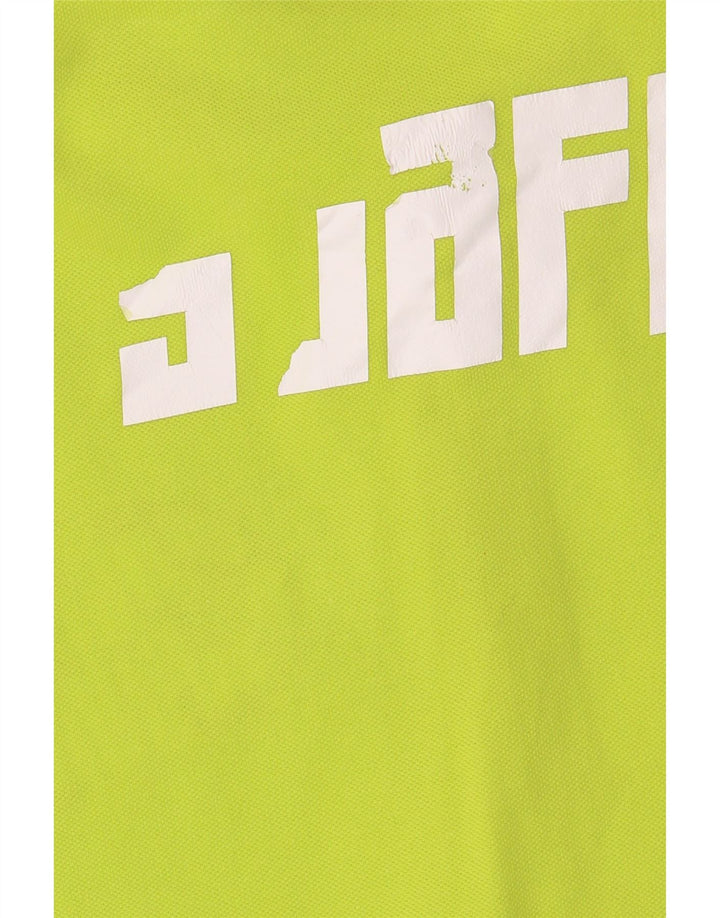 KAPPA Grafisk poloshirt til kvinder UK 20 2XL Grøn bomuld