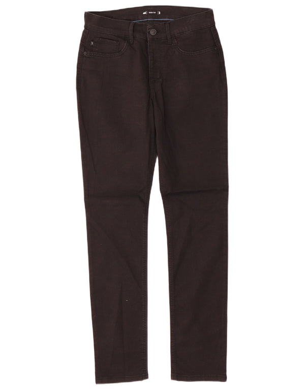 LEE Dame Easy Fit Slim Jeans US 8 Medium W30 L31 Sort Bomuld