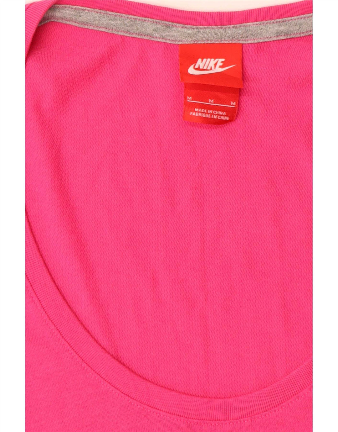 Nike Grafisk T-Shirt Top UK 14 Medium Pink