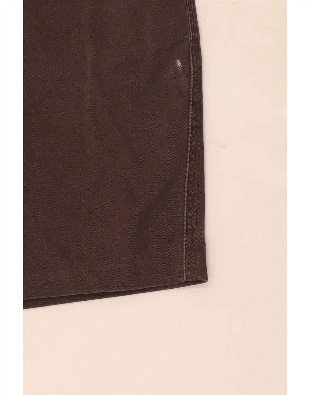 Vintage chinoshorts til kvinder W28 mellemgrå bomuld