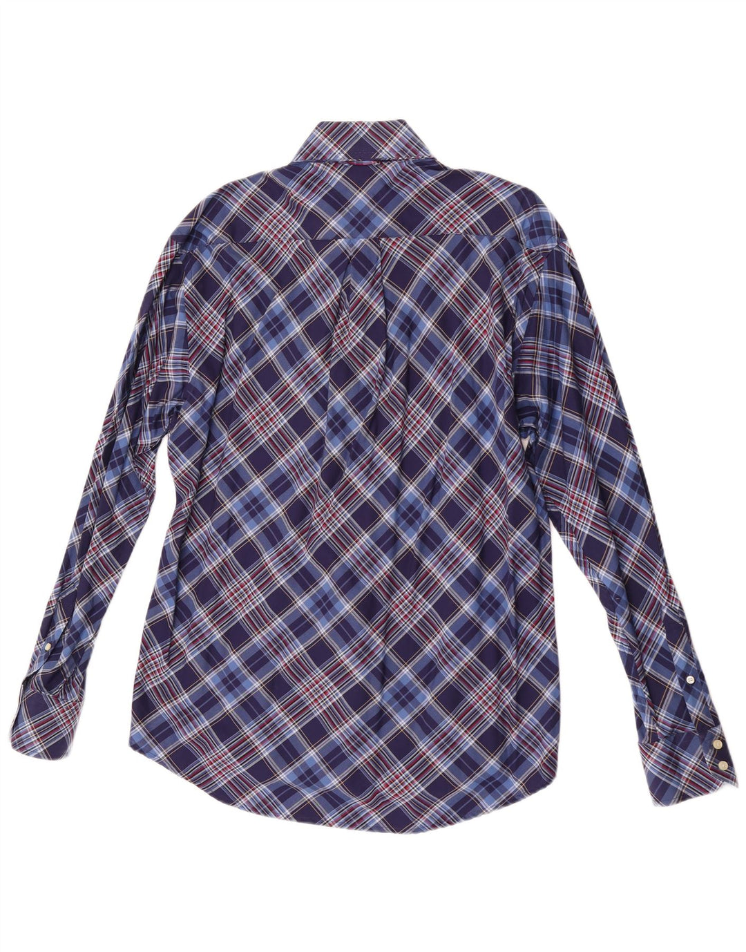 Tommy Hilfiger Herreskjorte Medium Blue Ternet Bomuld