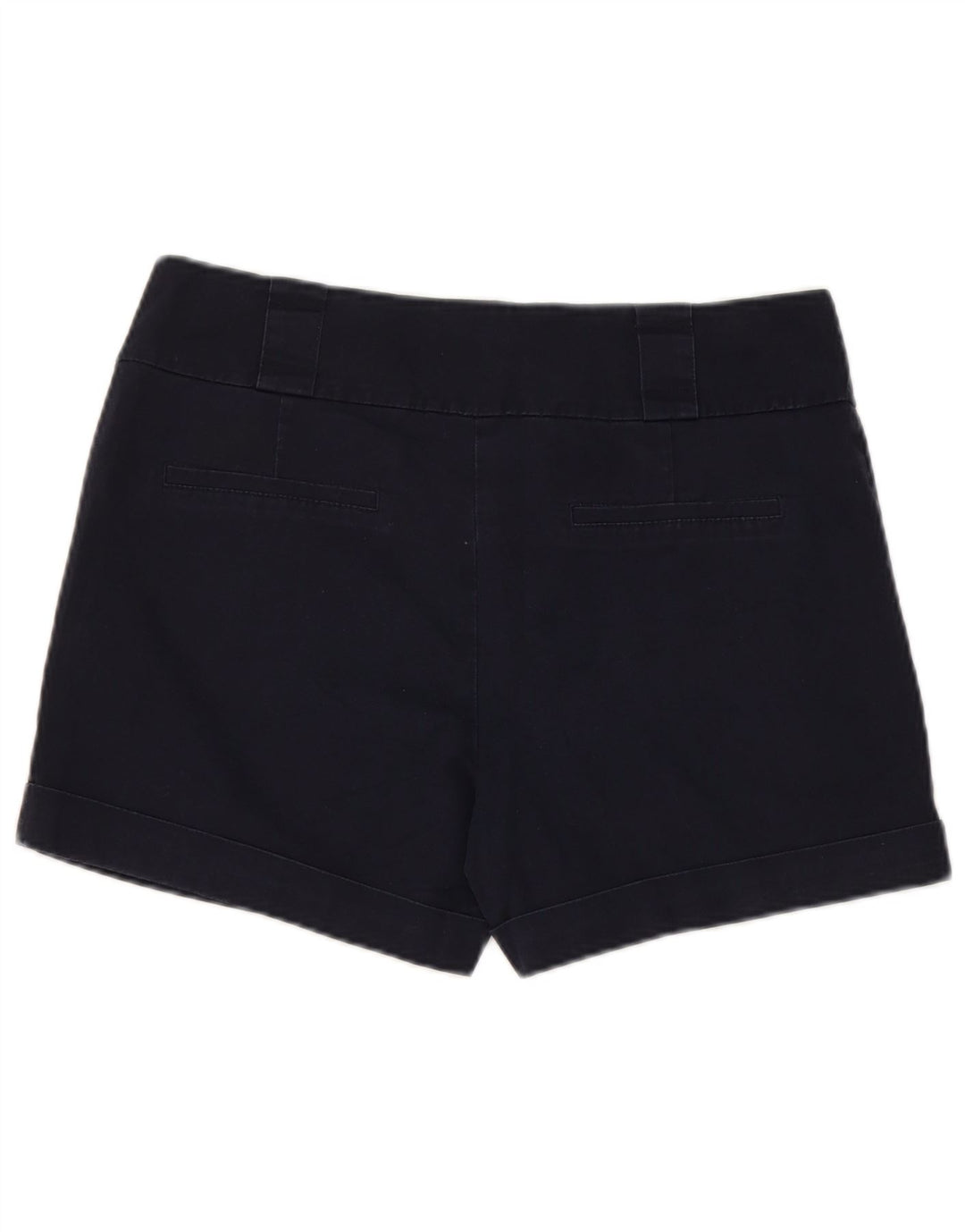 Oasis Chino Shorts til kvinder UK 12 Medium W32 Marineblå Bomuld
