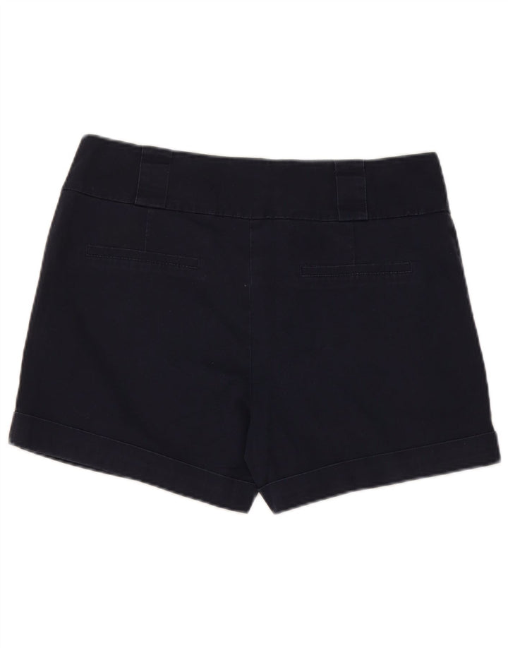 Oasis Chino Shorts til kvinder UK 12 Medium W32 Marineblå Bomuld