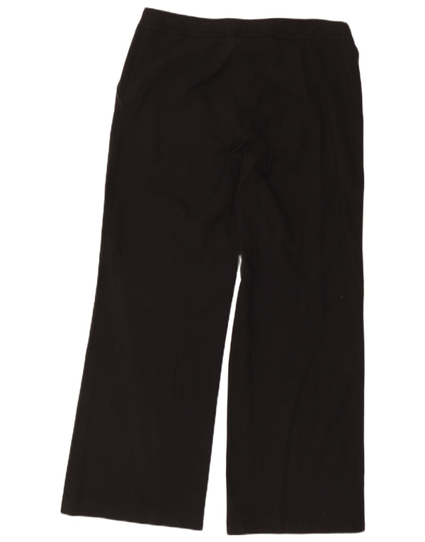 Marks & Spencer Kvinder Casual Bukser med brede ben UK 16 Large W36 L30 Sort