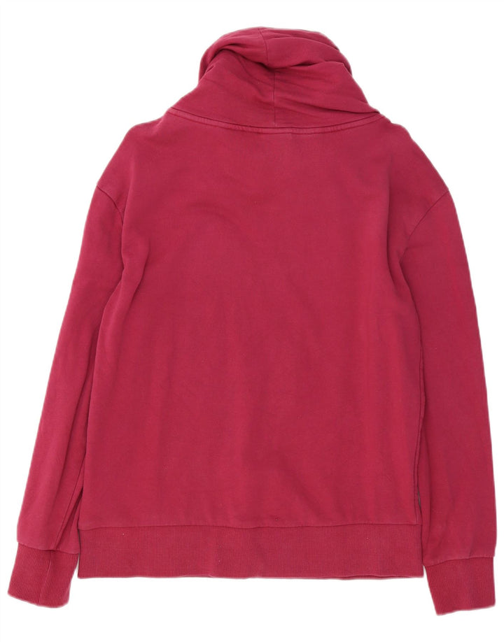 Diadora Herre Rullehals Sweatshirt Jumper Medium Bourgogne bomuld