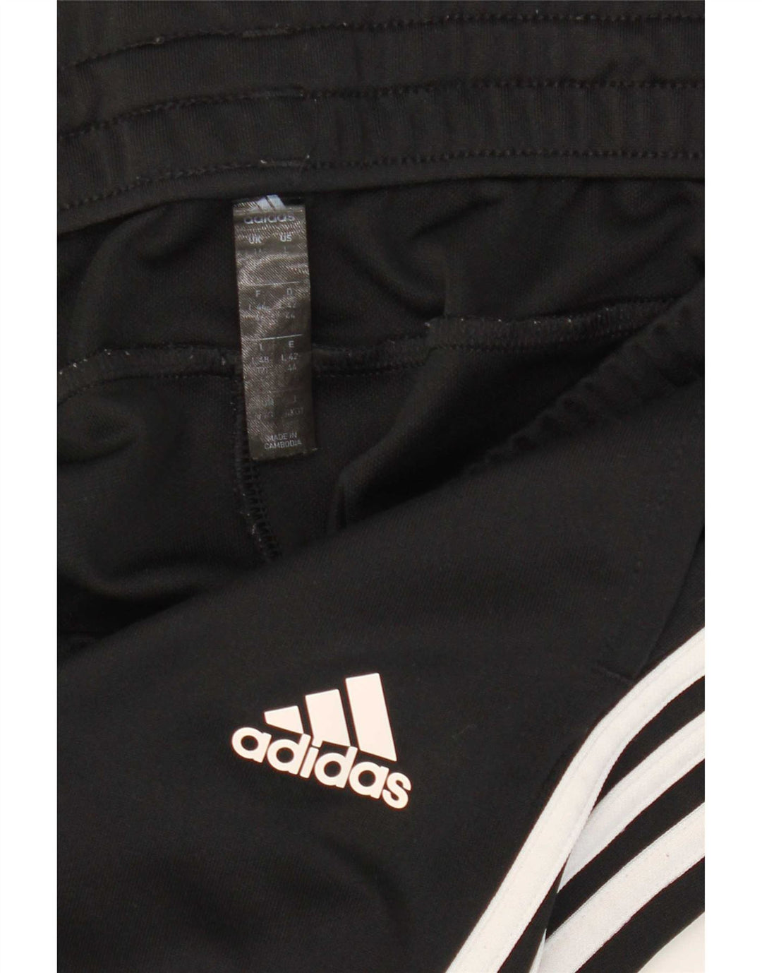 Adidas Træningsdragtsbukser til kvinder UK 16/18 Large Black Polyester