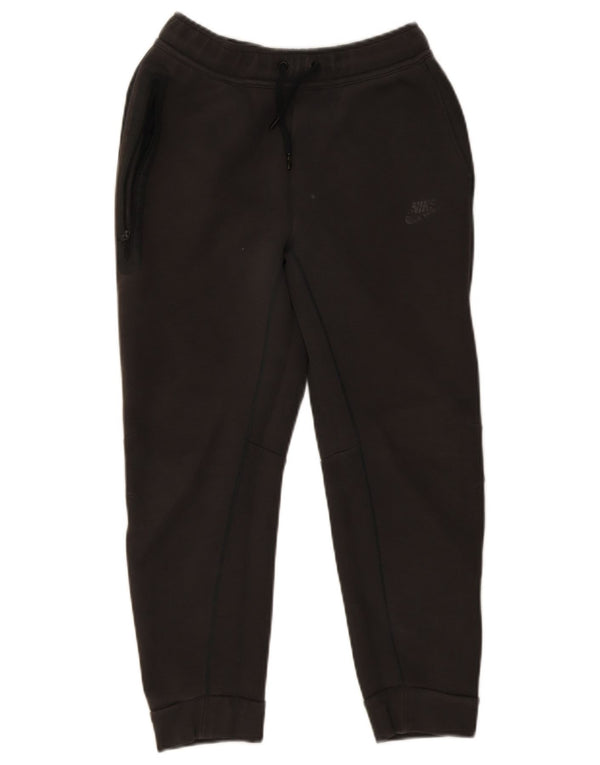 Nike Boys Tracksuit Trousers Joggers 12-13 Years Large Grey Cotton