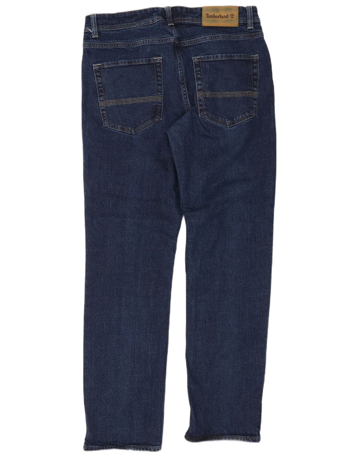 Timberland Straight Jeans til mænd W32 L29 marineblå bomuld