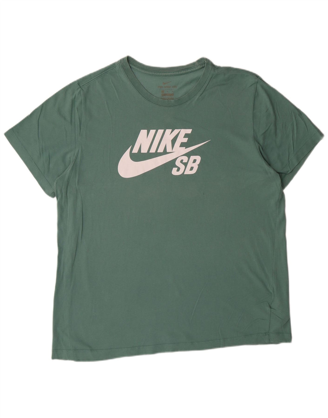 Nike grafisk T-shirt top til mænd XL Grøn bomuld