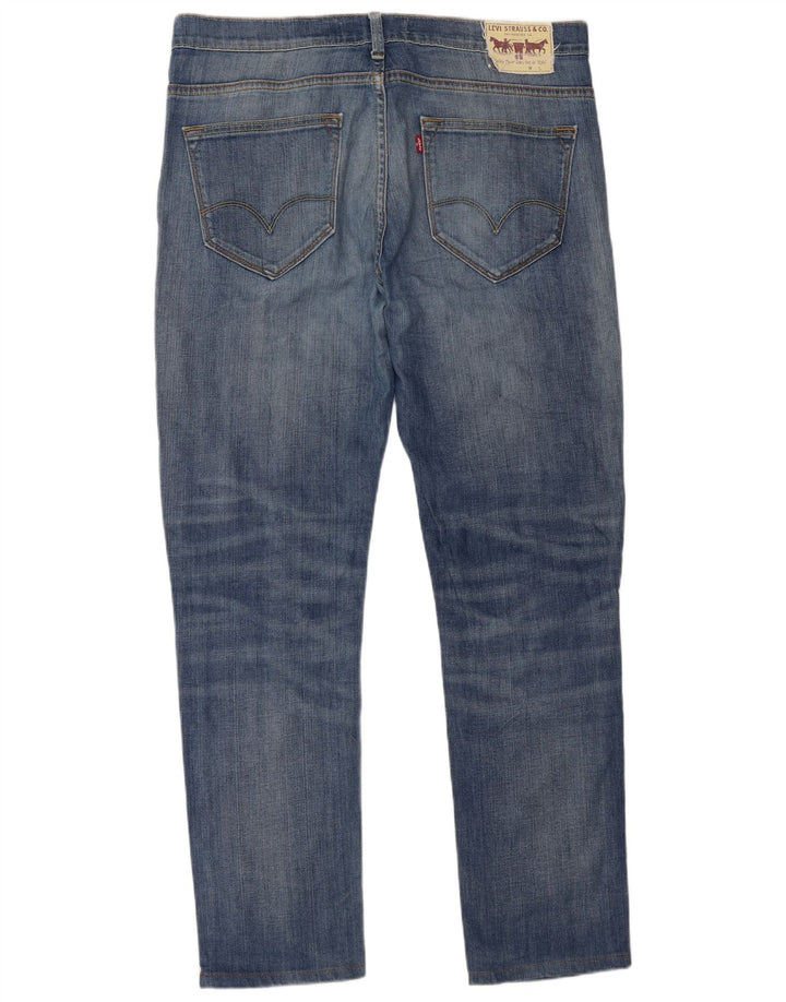 Levi's Herre 511 Slim Jeans W38 L34 Blå Bomuld