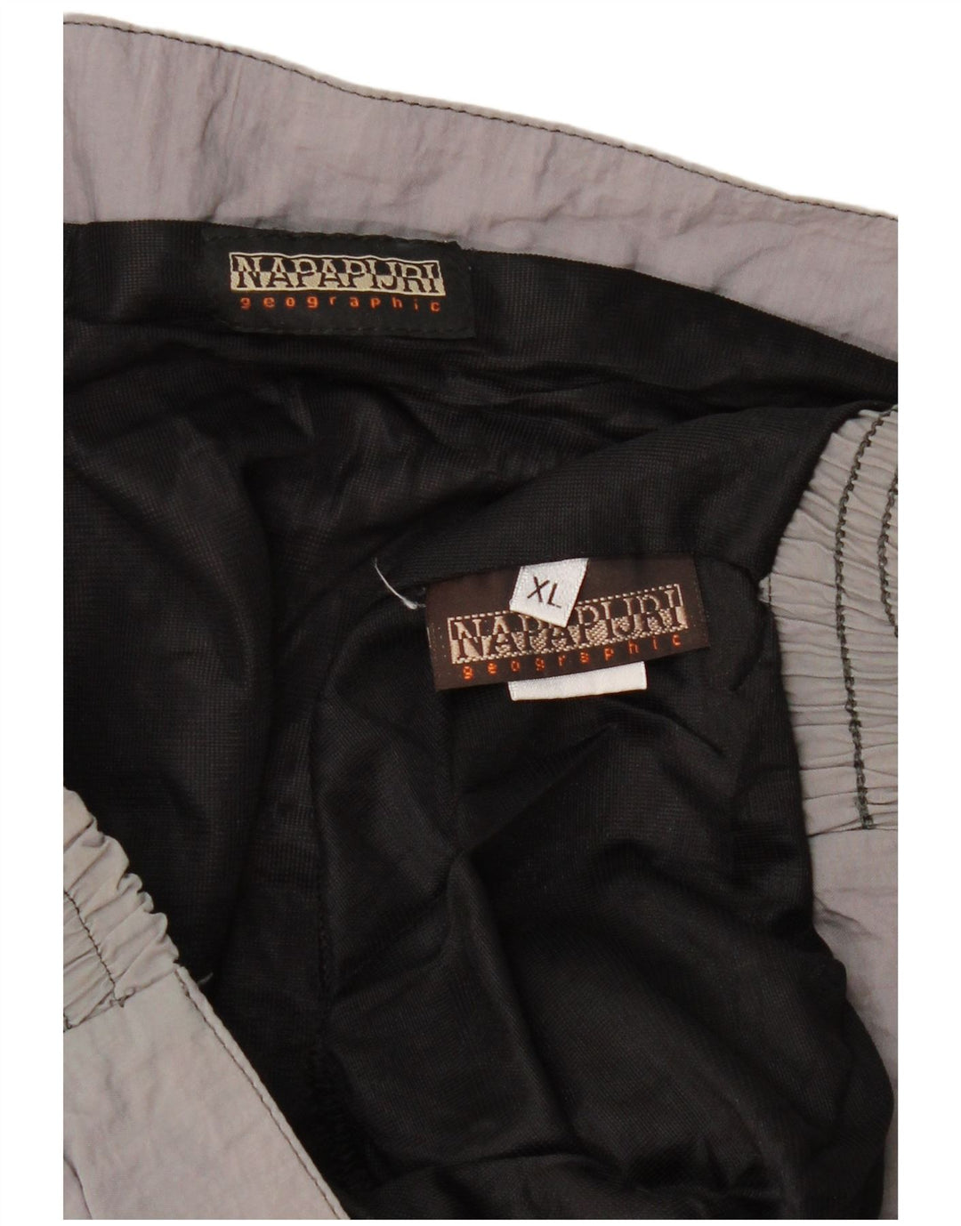 Napapijri Herre Casual Shorts XL W38 Grå polyamid