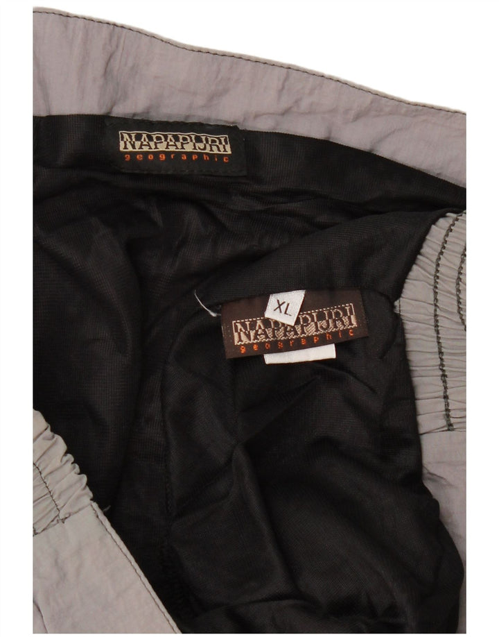 Napapijri Herre Casual Shorts XL W38 Grå polyamid