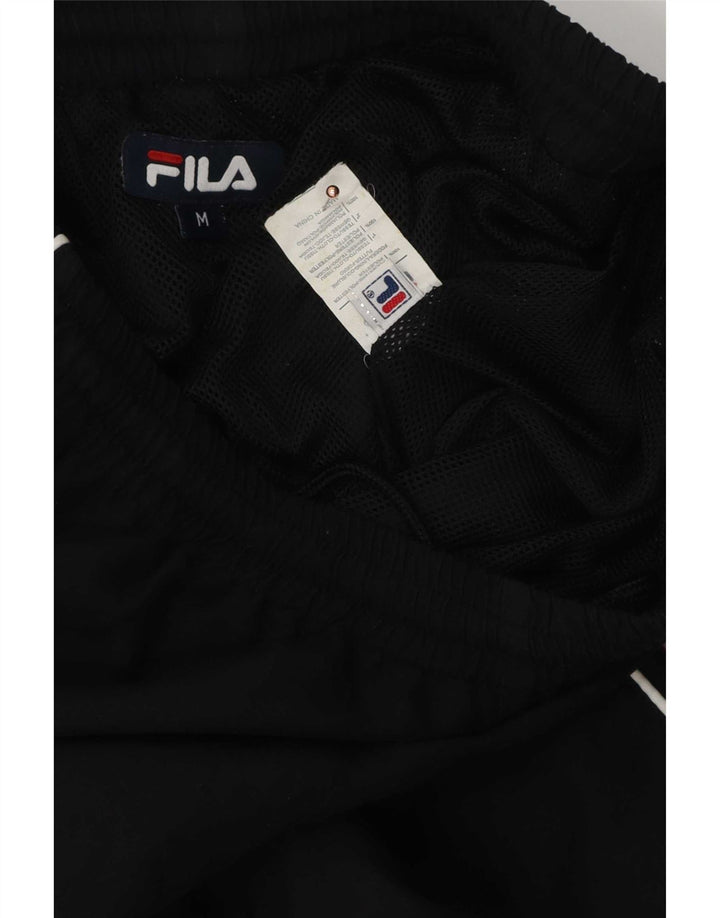 Fila Herre grafisk træningsdragt Bukser Joggers Medium Sort Polyester