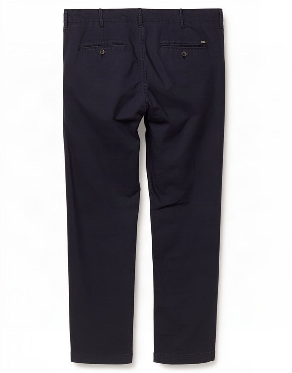 Massimo Dutti Herre tilspidsede Chinobukser EU 46 XL W36 L28 Marineblå