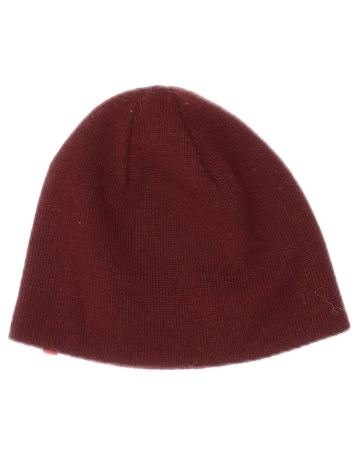 Levi's Dame Beanie Hat Small/Medium Burgundy Akryl