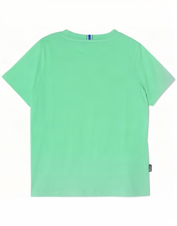 Ted Baker Boys Grafisk T-Shirt Top 3-4 År Grøn Bomuld