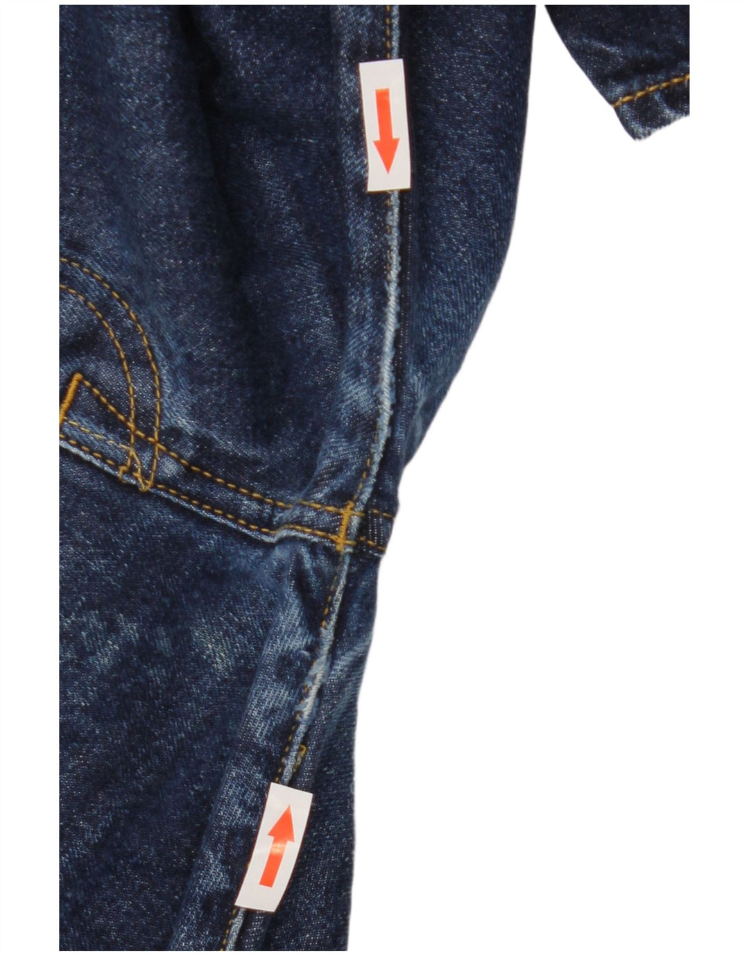 Levi's Herre 501 Straight Jeans W40 L32 Marineblå