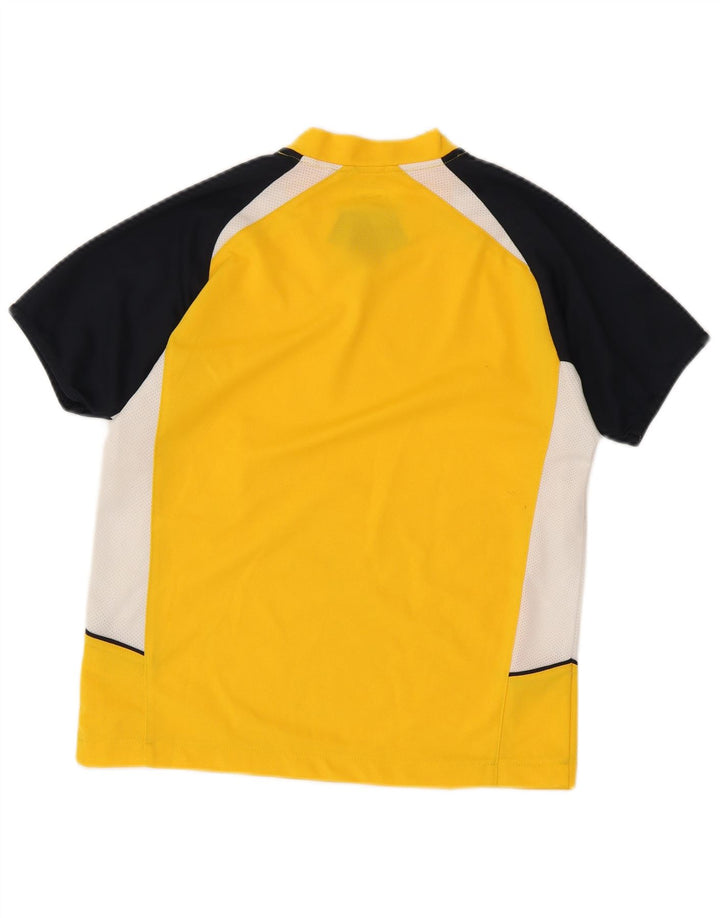 Umbro Herre Grafisk T-Shirt Top Lille Gul Colourblock Polyester