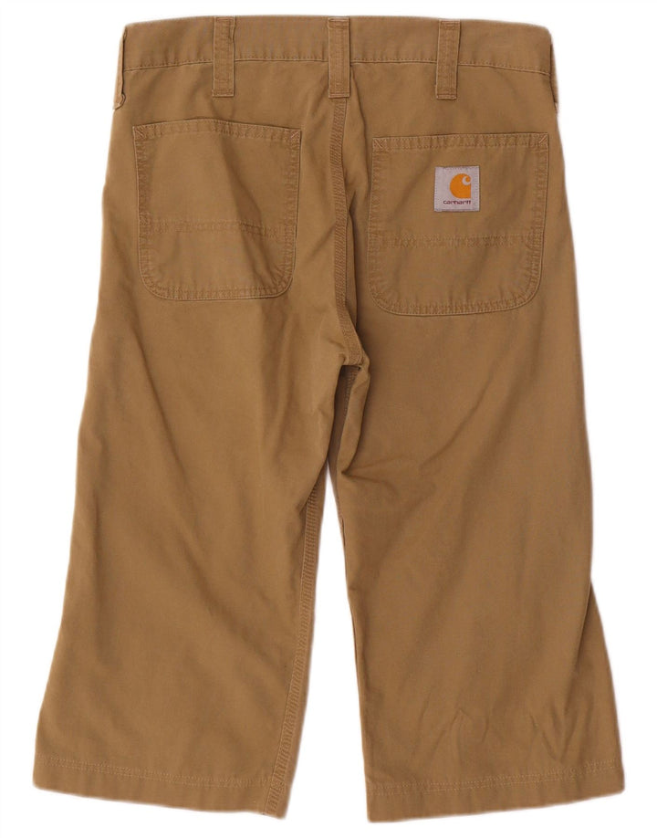 Carhartt Herre Workwear Capri Chino Bukser W26 L17 Khaki Bomuld