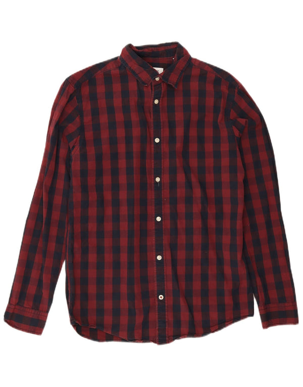 Jack & Jones Herreskjorte Medium Burgundy Gingham