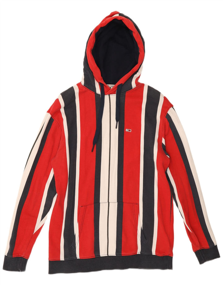 Tommy Hilfiger Herre hættetrøje Jumper Medium Flerfarvet Stribet Bomuld