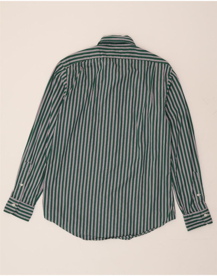 POLO RALPH LAUREN Herre Stanton Custom Fit skjorte Medium grøn stribet