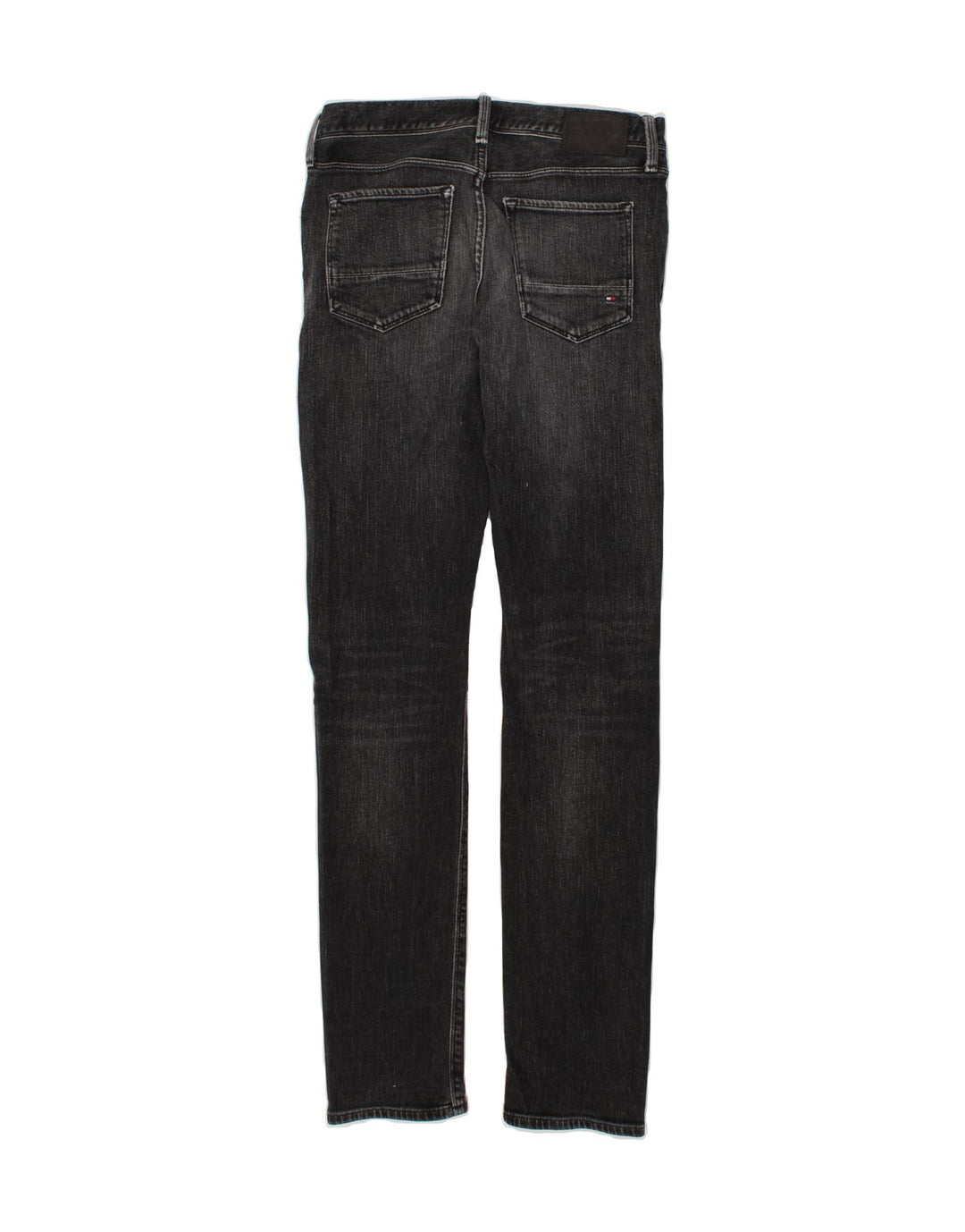 TOMMY HILFIGER Womens Slim Jeans W£0 L34 Grey Cotton Vintage Tommy Hilfiger and Second-Hand Tommy Hilfiger from Messina Hembry 