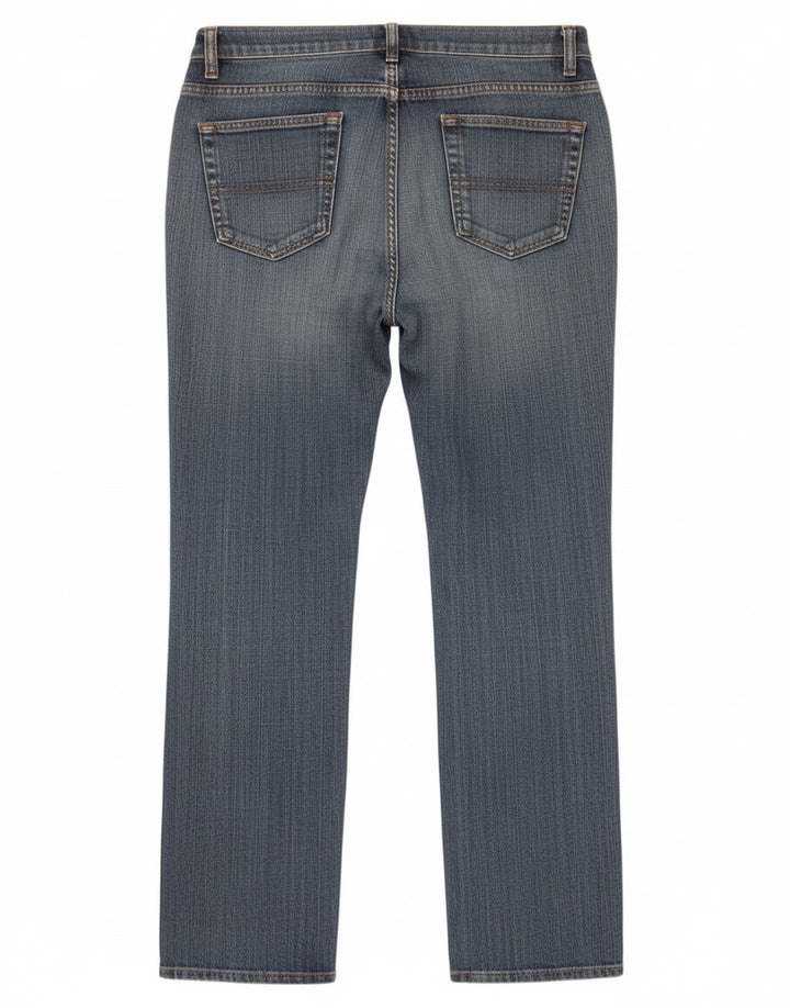 Trussardi lige jeans til kvinder W30 L32 blå bomuld