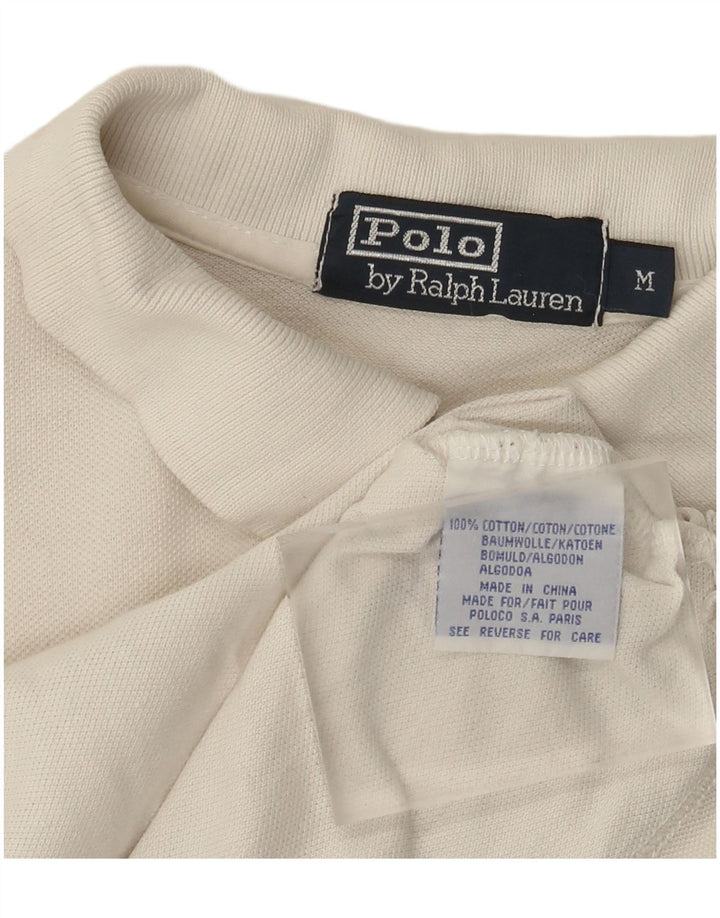 Polo Ralph Lauren Herre poloshirt Medium hvid bomuld