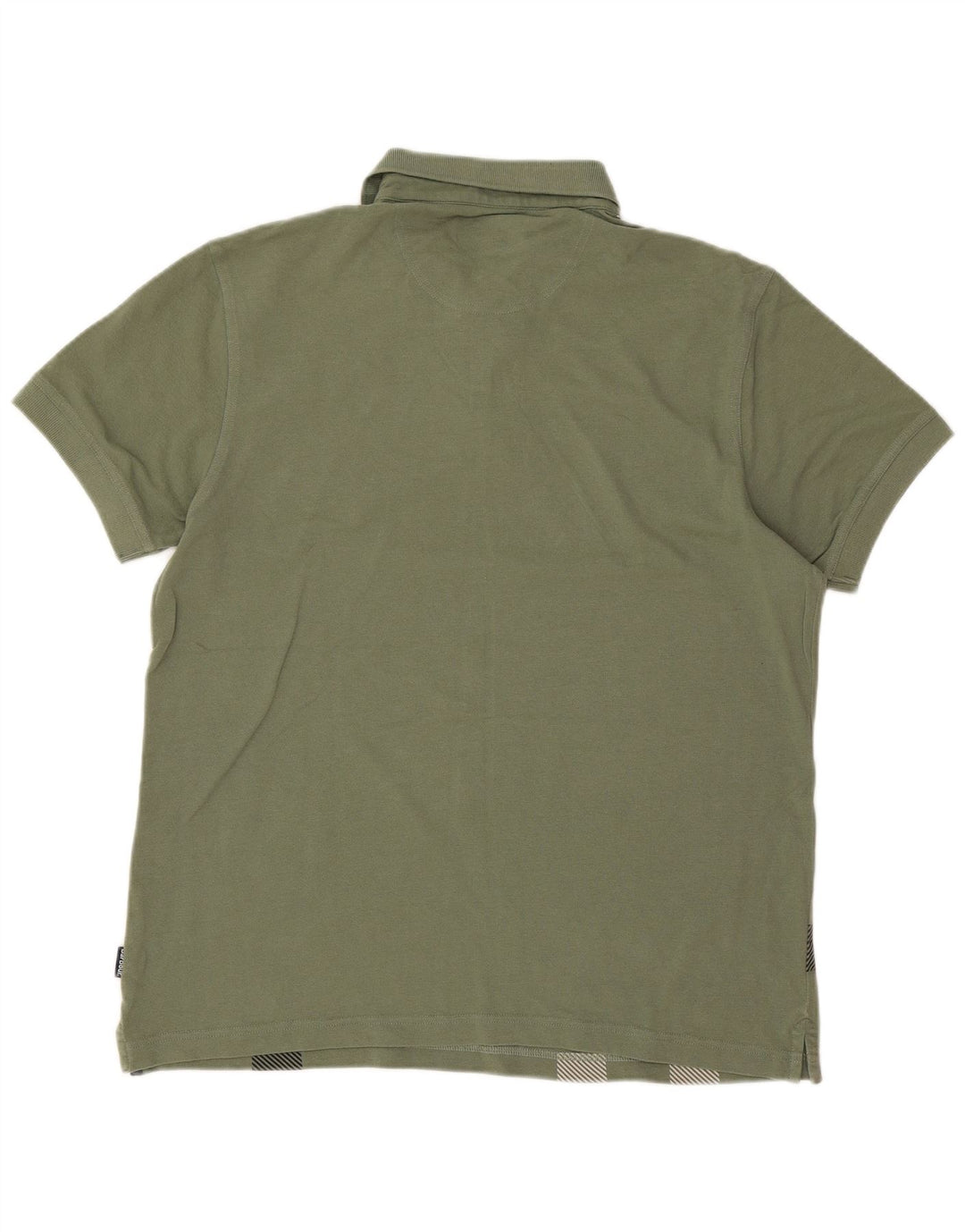 Barbour herre polo skjorte stor grøn ternet