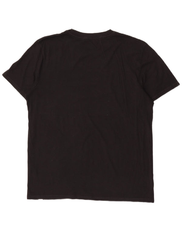 Jack & Jones Herre T-Shirt Top 2XL Sort Bomuld