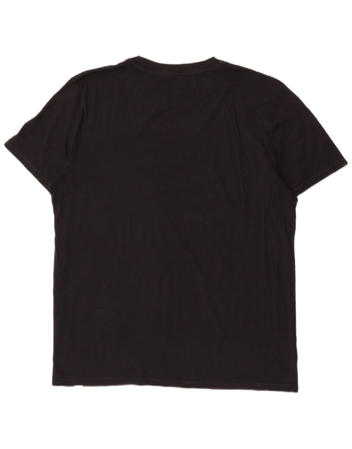 Jack & Jones Herre T-Shirt Top 2XL Sort Bomuld