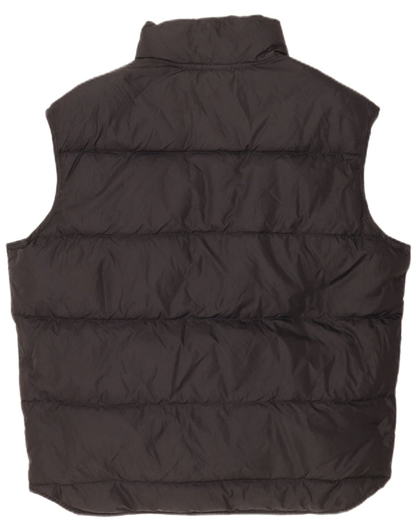 Fila Herre Polstret Gilet UK 44 2XL Sort Polyamid